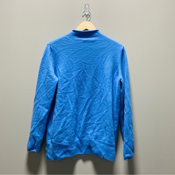 Brax Feel Good Blue Pure Cashmere Sweater - Picture 8 of 8